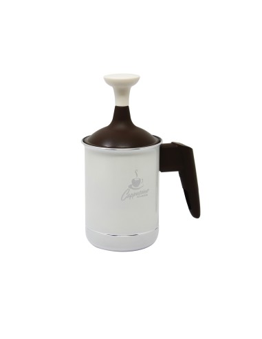Pedrini 02CF043 espumador o calentador de leche Eléctrico portátil Marrón, Blanco