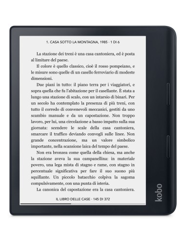 Rakuten Kobo Sage lectore de e-book Pantalla táctil 32 GB Wifi Negro