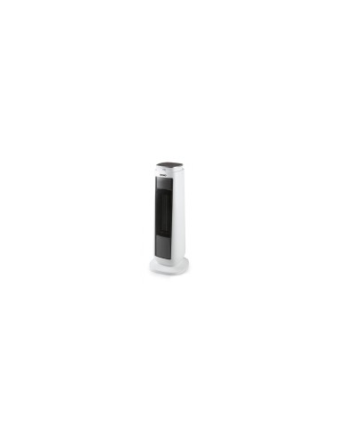 Domo DO7347H calefactor eléctrico Interior Negro, Blanco 2000 W Ventilador tipo torre para el hogar