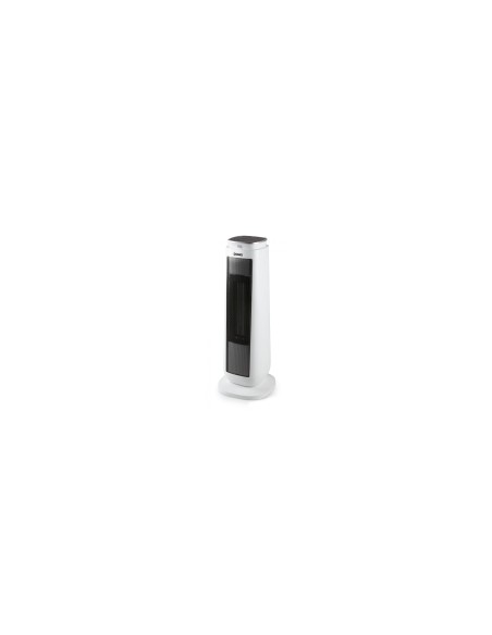 Domo DO7347H calefactor eléctrico Interior Negro, Blanco 2000 W Ventilador tipo torre para el hogar