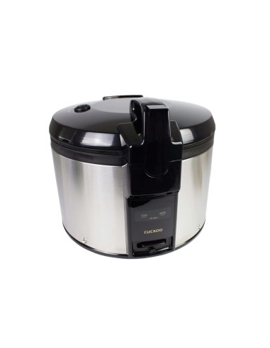 Cuckoo SR-4600 arrocera 4,6 L Negro, Acero inoxidable