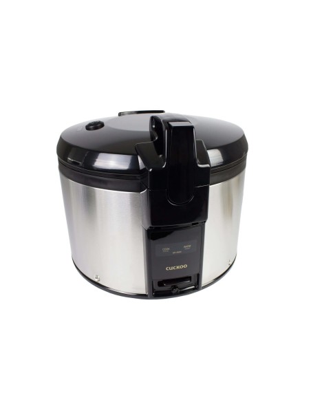 Cuckoo SR-4600 arrocera 4,6 L Negro, Acero inoxidable