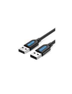 Vention Cable USB 2.0 COJBD/ USB Macho - USB Macho/ 1m/ Negro