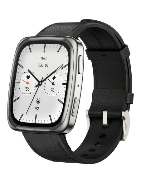 Amazfit Active 2 4,45 cm (1.75") AMOLED Digital 390 x 450 Pixeles Pantalla táctil Acero inoxidable