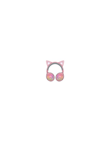 Razer Kraken Kitty V3 Pro - Quartz Auriculares Inalámbrico y alámbrico Diadema Juego USB tipo A Bluetooth Rosa