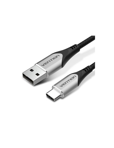 Vention Cable USB 2.0 Tipo-C CODHC/ USB Macho - USB Tipo-C Macho/ 25cm/ Gris