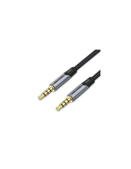 Vention Cable Estéreo BAQHH/ Jack 3.5 Macho - Jack 3.5 Macho/ 2m/ Gris