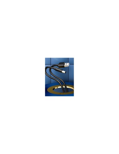 Vention Cable Alimentación CEYBF/ USB-A Macho - DC 5.5mm/ 1m/ Negro