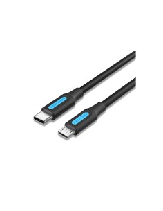 Vention Cable USB 2.0 Tipo-C COVBF/ USB Tipo-C Macho - MicroUSB Macho/ 1m/ Negro
