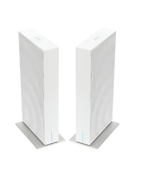 Acer Wave 7, wifi 7 Mesh Router, EU plug, dual pack router inalámbrico Gigabit Ethernet Dual-band (2.4GHz + 5GHz or 2.4GHz + 6GH