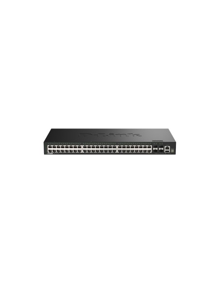 D-Link DGS-1530-52/E switch Gestionado L2 Gigabit Ethernet (10/100/1000) Negro