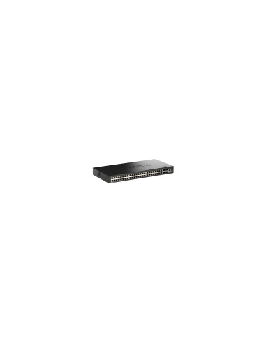 D-Link DGS-1530-52/E switch Gestionado L2 Gigabit Ethernet (10/100/1000) Negro