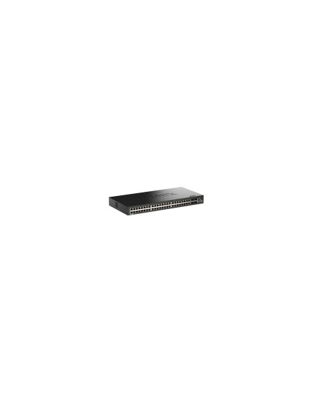 D-Link DGS-1530-52/E switch Gestionado L2 Gigabit Ethernet (10/100/1000) Negro
