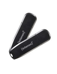 Intenso 3533494 unidad flash USB 64 GB USB tipo A 3.2 Gen 1 (3.1 Gen 1) Negro