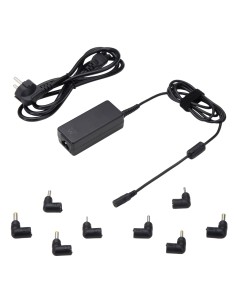 Ewent EW3963 adaptador e inversor de corriente Interior 45 W Negro
