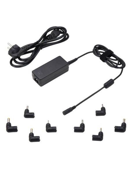 Ewent EW3963 adaptador e inversor de corriente Interior 45 W Negro