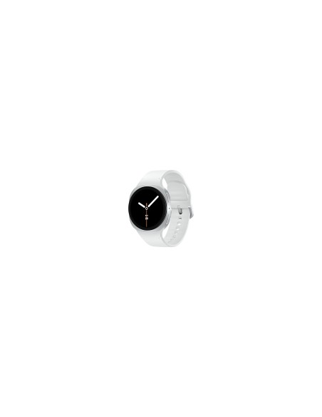 Samsung Galaxy Watch 8 3,3 cm (1.3") AMOLED 40 mm Digital 438 x 438 Pixeles Pantalla táctil 4G Plata Wifi GPS (satélite)