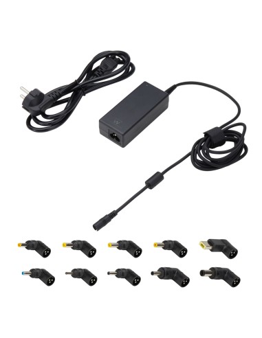 Ewent EW3968 adaptador e inversor de corriente Interior 655 W Negro