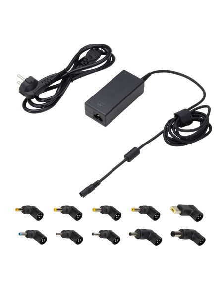 Ewent EW3968 adaptador e inversor de corriente Interior 655 W Negro