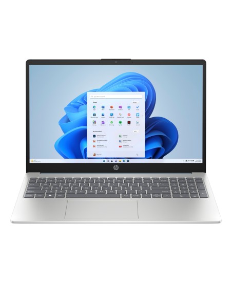 HP 15-fc0108ns AMD Ryzen? 5 7520U Portátil 39,6 cm (15.6") Full HD 16 GB LPDDR5-SDRAM 512 GB SSD Wi-Fi 6 (802.11ax) FreeDOS Azul