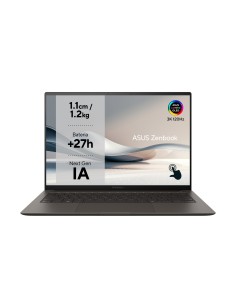 ASUS Zenbook S 14 OLED UX5406SA-PZ334W - Ordenador Portátil 14" 3K 120Hz (Intel Core Ultra 7 258V, 32GB RAM, 1TB SSD, Arc Graphi
