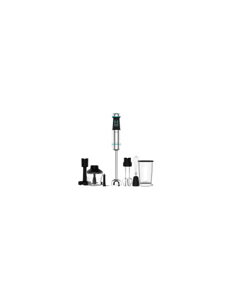Cecotec Power TitanBlack 1200 XL PerfectCream&Crush Batidora de inmersión 1200 W Negro, Verde, Acero inoxidable