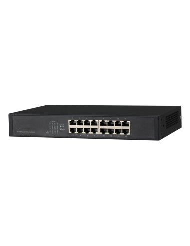 Dahua Technology PFS3016-16GT switch No administrado L2 Gigabit Ethernet (10/100/1000) Negro