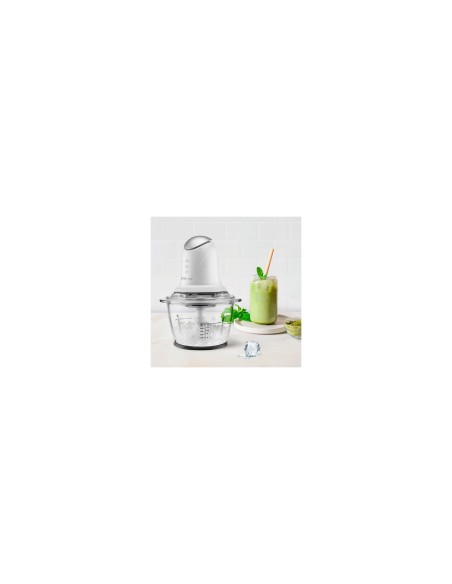 Ufesa 70506138 picadora eléctrica de alimentos 1,2 L 500 W Transparente, Blanco