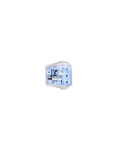 Mars Gaming MC-3TCORE, Caja Gaming Custom ATX, Triple Ventana Cristal Templado Extraíble, Cámara Dual, Semitorre Compatible con 