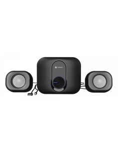 NATEC NGL-2111 sistema de audio para el hogar Minicadena de música para uso doméstico 3 W Negro