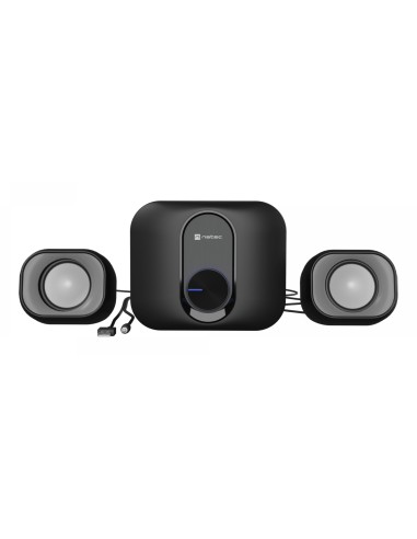 NATEC NGL-2111 sistema de audio para el hogar Minicadena de música para uso doméstico 3 W Negro