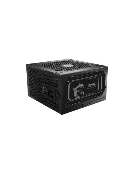 MSI MAG A850GL PCIE5 II unidad de fuente de alimentación 850 W 20+4 pin ATX ATX Negro