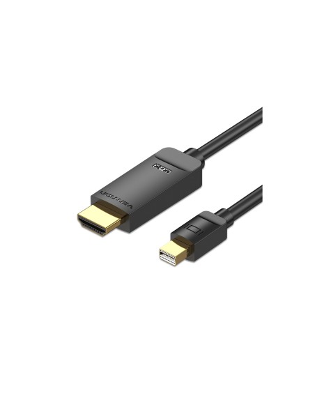 Vention Cable Conversor HAHBG/ Mini Displayport Macho - HDMI Macho/ 1.5m/ Negro