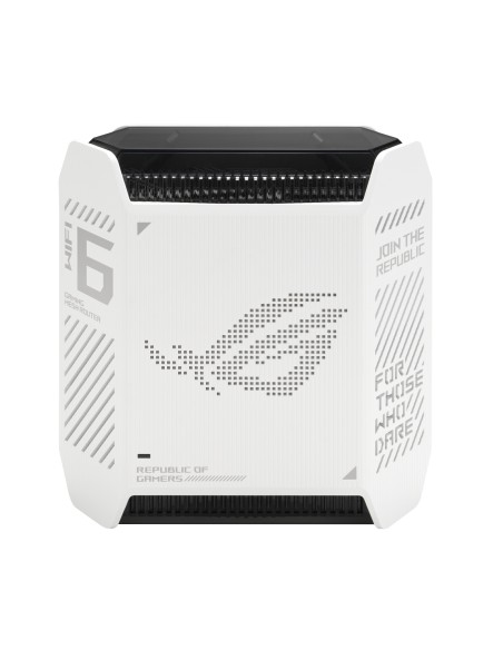 ASUS ROG Rapture GT6 Tribanda (2,4 GHz/5 GHz/5 GHz) Wi-Fi 6 (802.11ax) Blanco 4 Interno