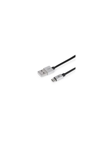Maillon Technologique Premium MTPMUS241 cable USB USB 2.0 1 m USB A Micro-USB B Plata