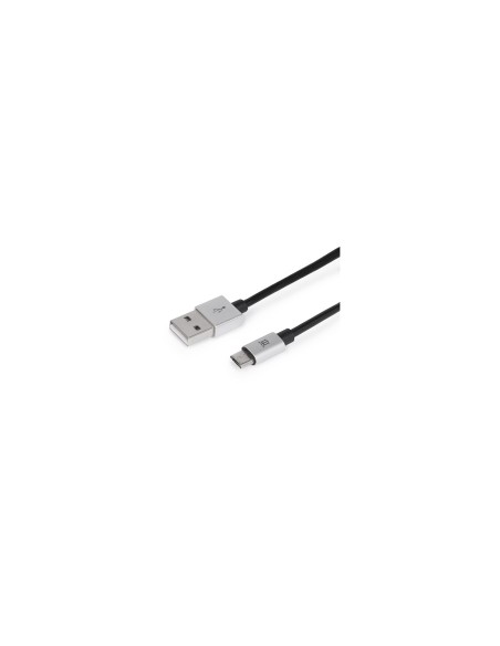 Maillon Technologique Premium MTPMUS241 cable USB USB 2.0 1 m USB A Micro-USB B Plata