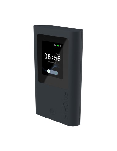 Strong 5GMIFIAX1800 router inalámbrico Doble banda (2,4 GHz / 5 GHz) 5G Negro