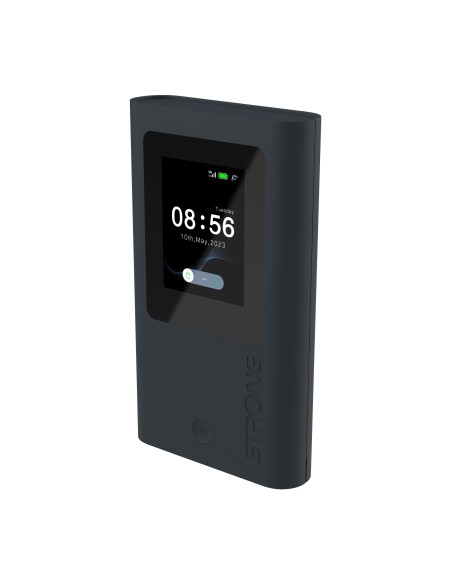 Strong 5GMIFIAX1800 router inalámbrico Doble banda (2,4 GHz / 5 GHz) 5G Negro