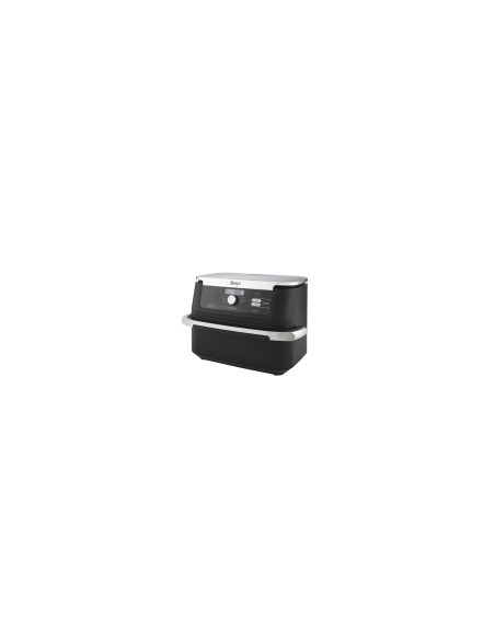 Ninja AF500EU freidora Doble 10,4 L Independiente 2470 W Freidora de aire caliente Negro, Acero inoxidable