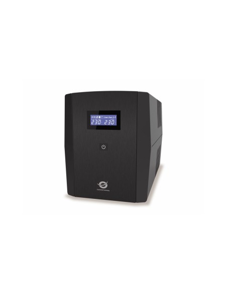 Conceptronic ZEUS08E sistema de alimentación ininterrumpida (UPS) Línea interactiva 1,5 kVA 900 W 6 salidas AC