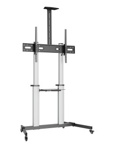 Ewent EW1592 soporte para TV 2,54 m (100") Negro, Gris