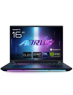 GIGABYTE AORUS MASTER 16 BYH Portátil Gaming - 16,0?, 240Hz OLED, Intel Core 275HX, NVIDIA RTX 5080 GPU, 32GB DDR5 5600MHz, 1 x 