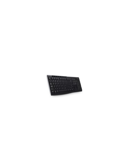 Logitech Wireless Keyboard K270 teclado Hogar RF inalámbrico AZERTY Francés Negro