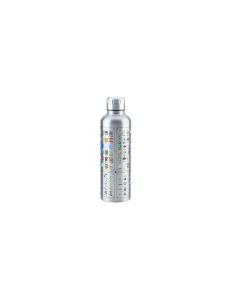 Paladone Minecraft Metal Water Bottle Uso diario 500 ml Acero inoxidable