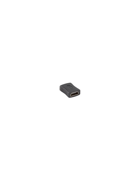 Lanberg AD-HDMI-01 cambiador de género para cable HDMI 2.0 Negro