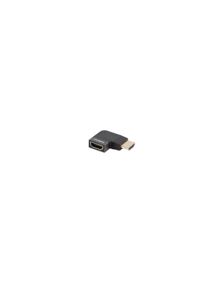 Lanberg AD-HDMI-10 adaptador de cable de vídeo HDMI tipo A (Estándar) Negro, Plata