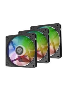 GENESIS Oxal 120 ARGB Carcasa del ordenador Ventilador 12 cm Negro