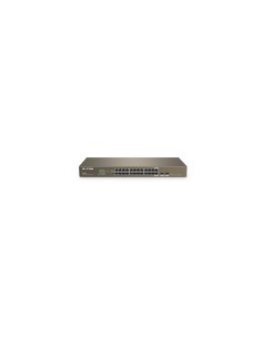 IP-COM Networks G1024F switch No administrado Gigabit Ethernet (10/100/1000) Negro