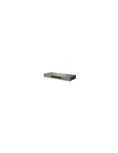 IP-COM Networks G1024F switch No administrado Gigabit Ethernet (10/100/1000) Negro