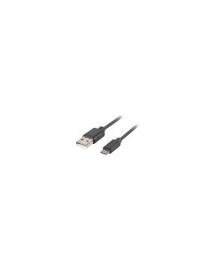 Lanberg CA-USBM-20CU-0030-BK cable USB USB 2.0 3 m USB A USB C Negro